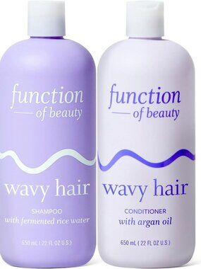 Wavy Hair Shampoo & Conditioner XL Set - Anti-Frizz, Lightweight, Hydrating Duo